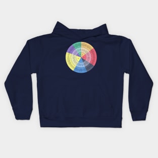 Wheel Of Emotions Kids Hoodie